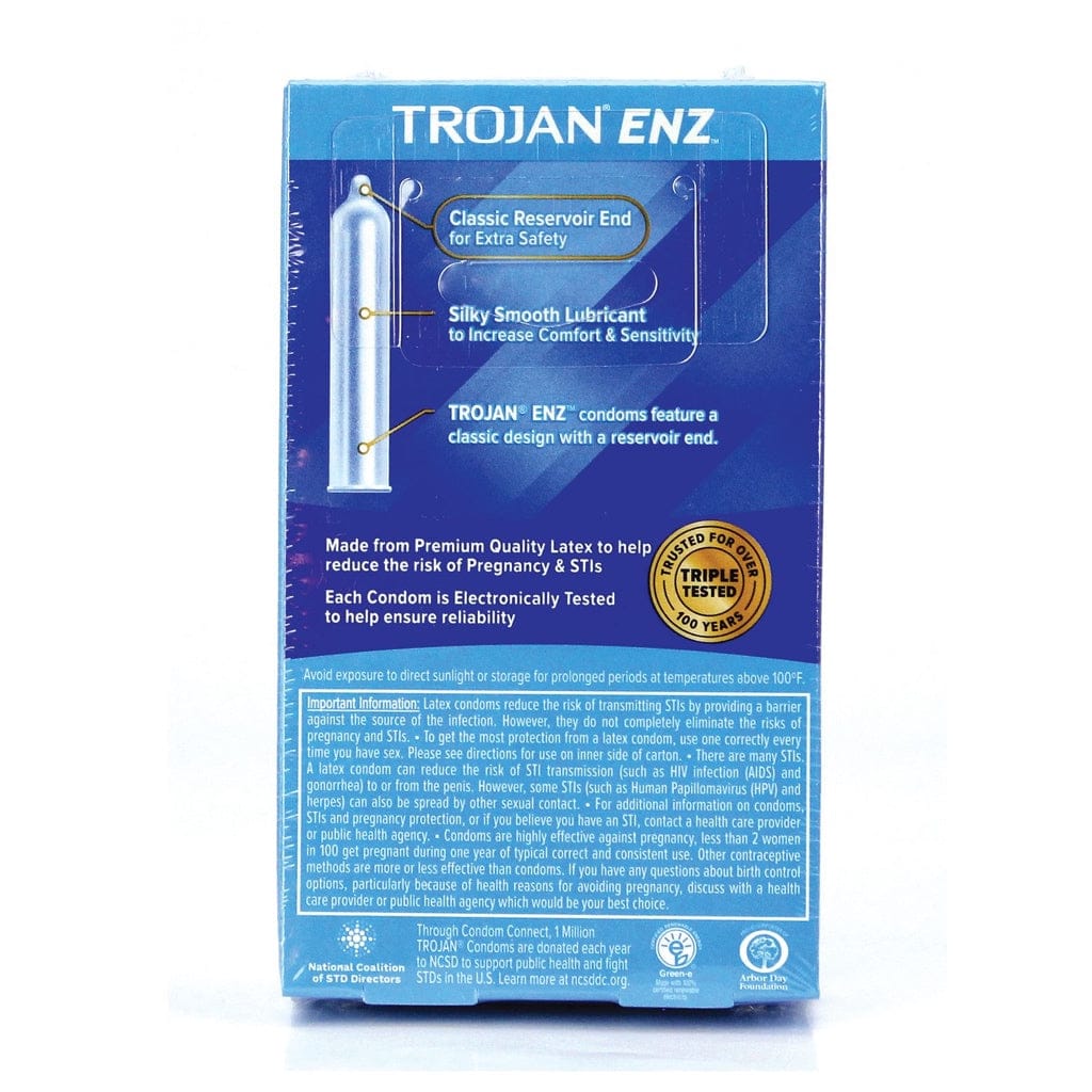 Trojan® ENZ Lubricated Condoms - Rolik®