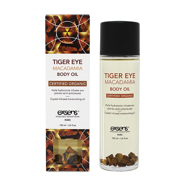 Exsens® Organic Body Oil - Tiger Eye Macadamia - Rolik®