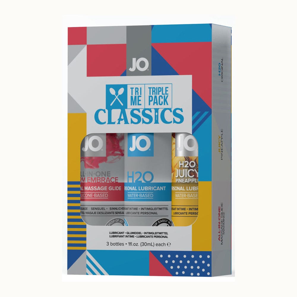 JO® Tri Me Triple Pack Classics Lube Gift Set - Rolik®