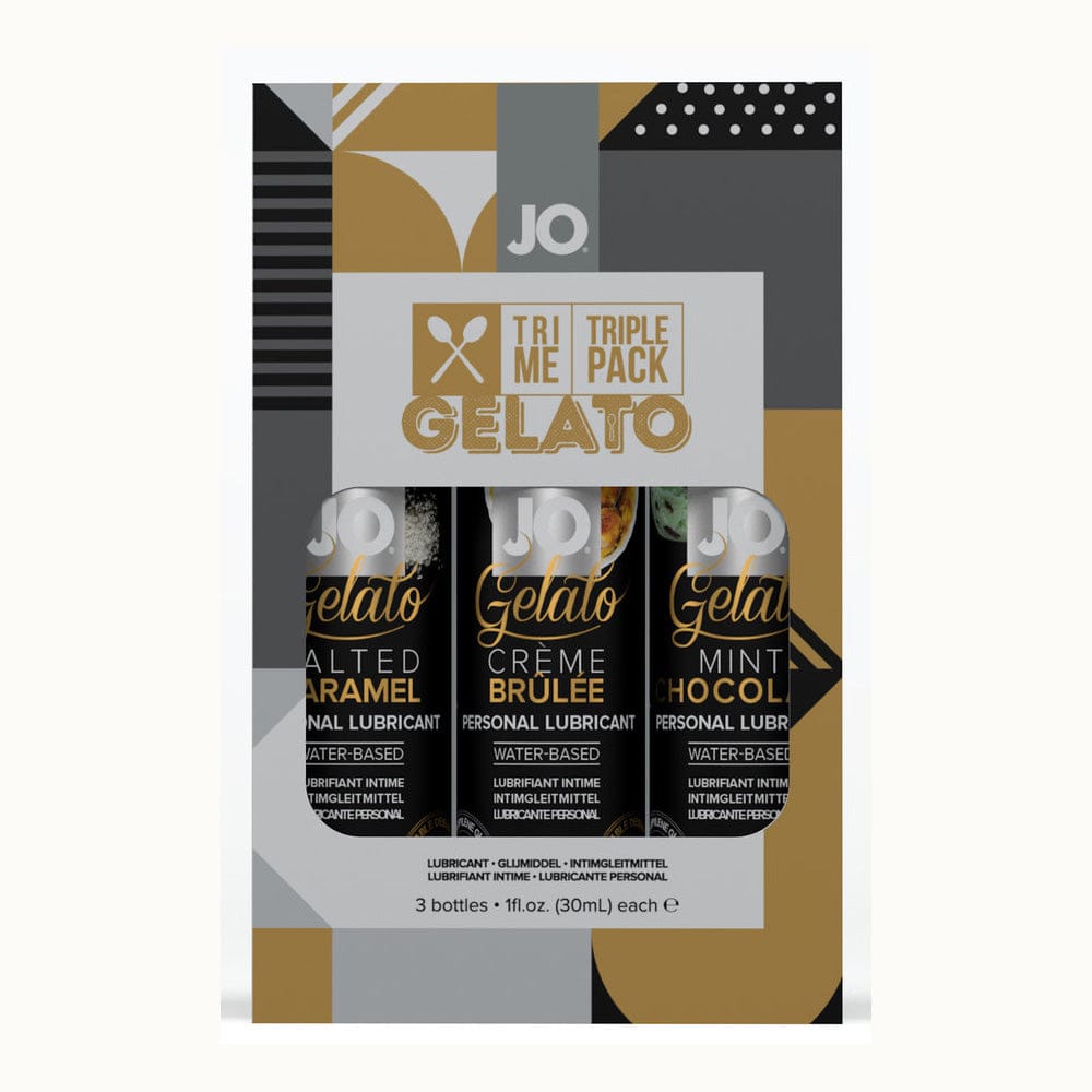 JO® Tri Me Triple Pack Gelato Flavors Lube Gift Set - Rolik®
