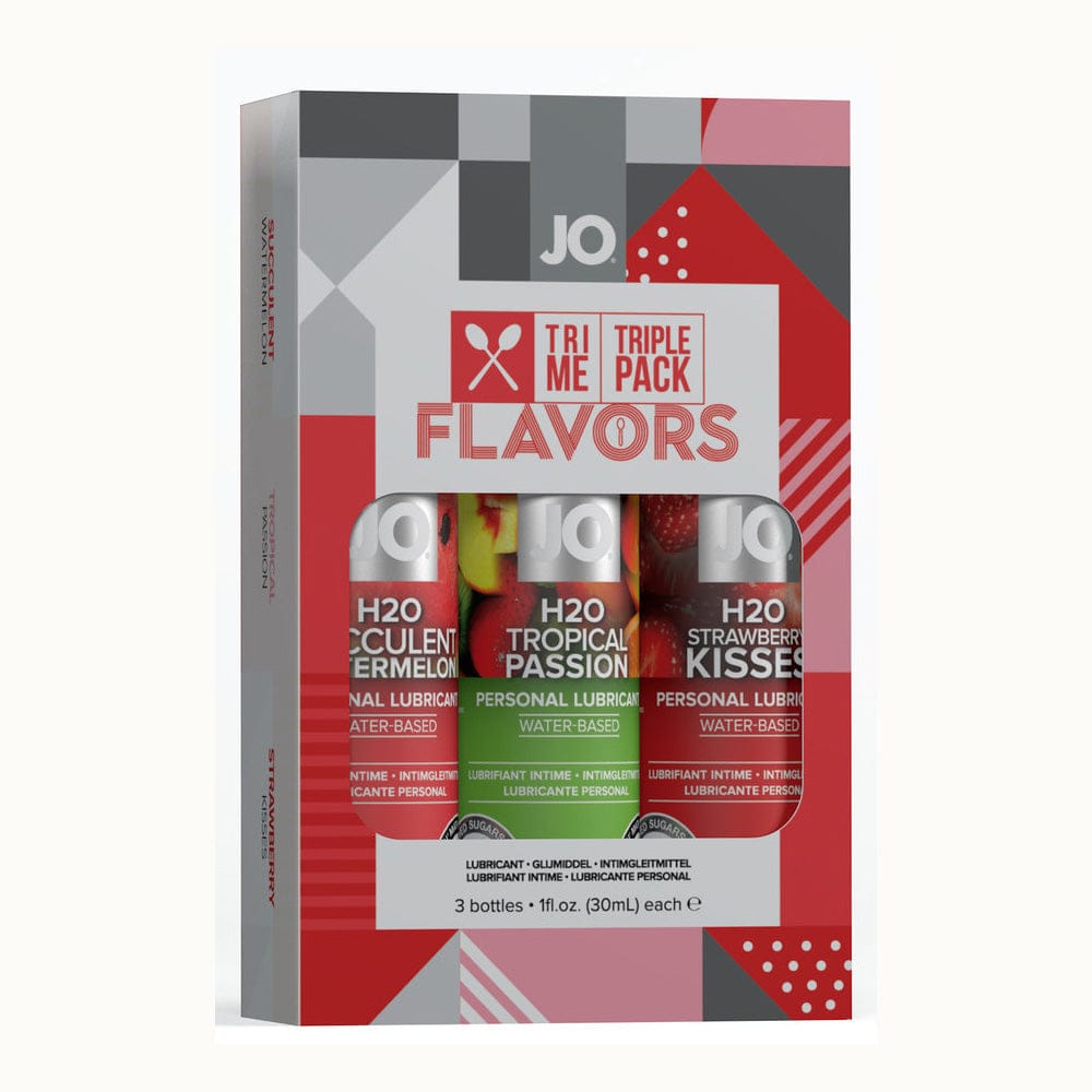 JO® Tri Me Triple Pack Flavors Lube Gift Set - Rolik®