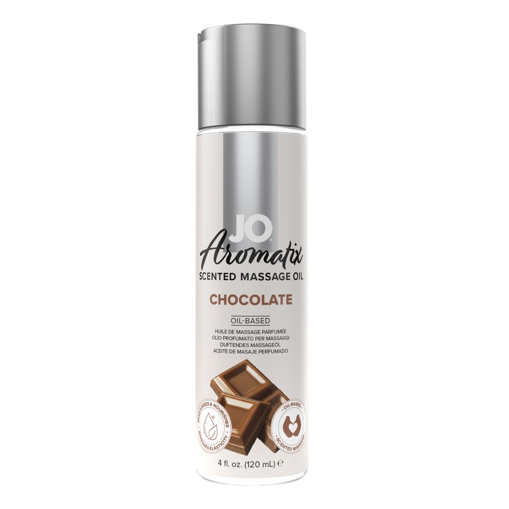JO® Aromatix Scented Massage Oil Chocolate - Rolik®