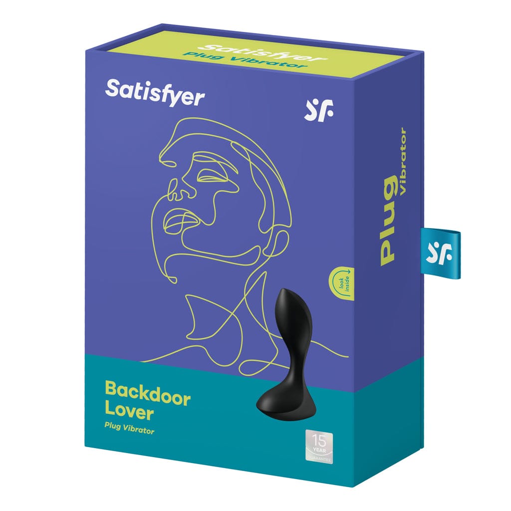 Satisfyer Backdoor Lover Plug Vibe Black - Rolik®