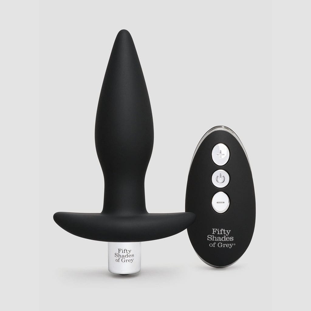 Fifty Shades Of Grey Relentless Vibrations Remote Control Butt Plug - Rolik®