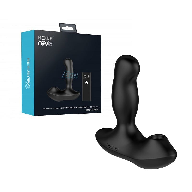 Nexus® Revo Air Rotating Prostate Massager With Suction - Rolik®