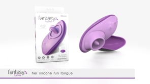 Pipedream® Fantasy for Her™ Her Silicone Fun Tongue Vibe - Rolik®