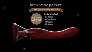 Pipedream® Fantasy For Her™ Ultimate Pleasure 24K Gold Luxury Edition - Rolik®