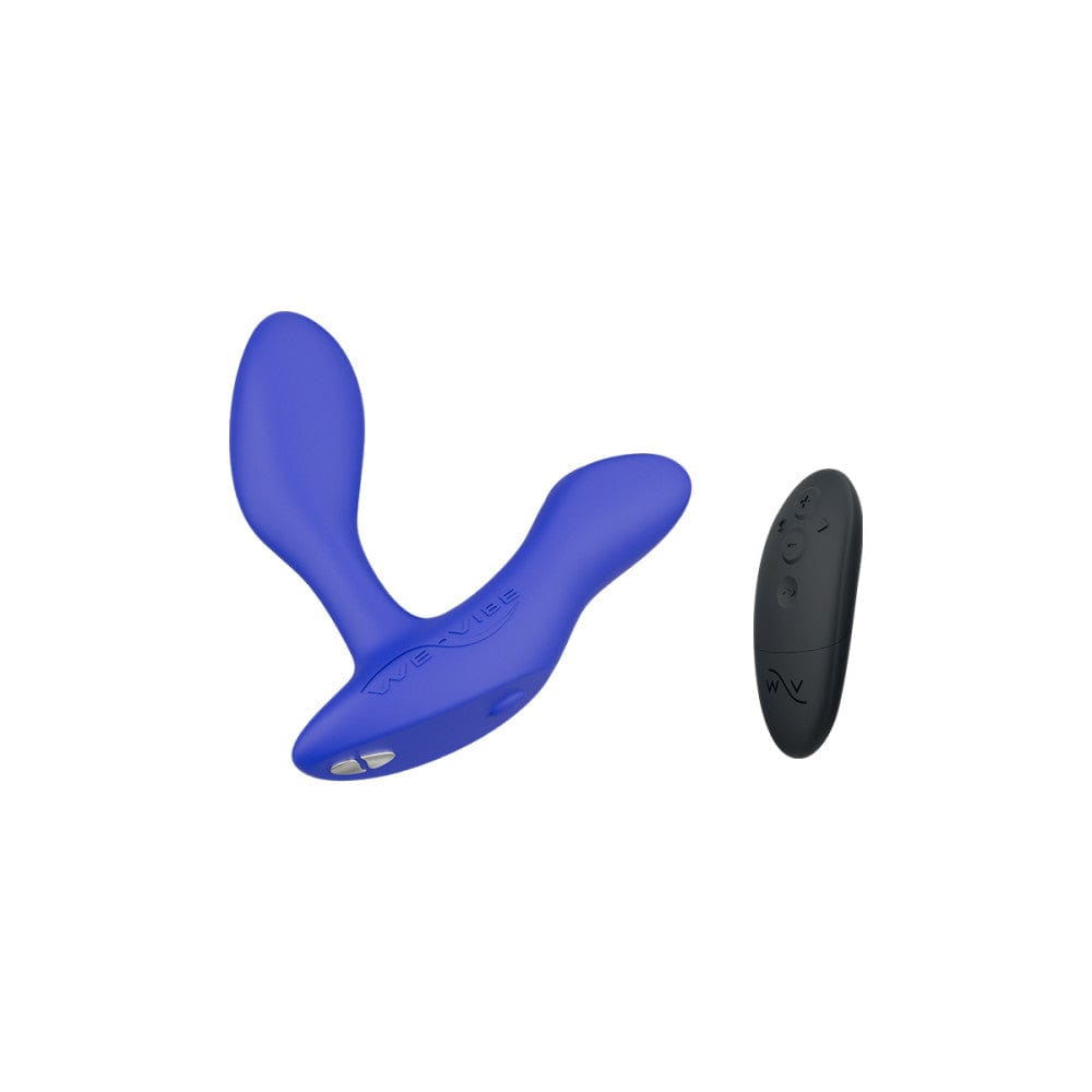 We-Vibe® Vector+ Remote Controlled Anal Rabbit Vibe Blue - Rolik®