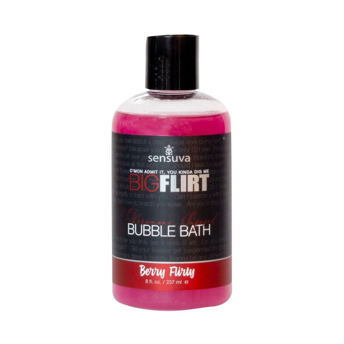 Sensuva Big Flirt Pheromone-Infused Bubble Bath Berry Flirty - Rolik®