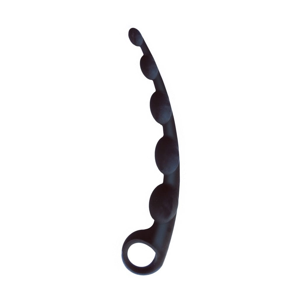 Icon Brands The 9&#39;s S-Curves Curved Silicone Anal Beads - Rolik®
