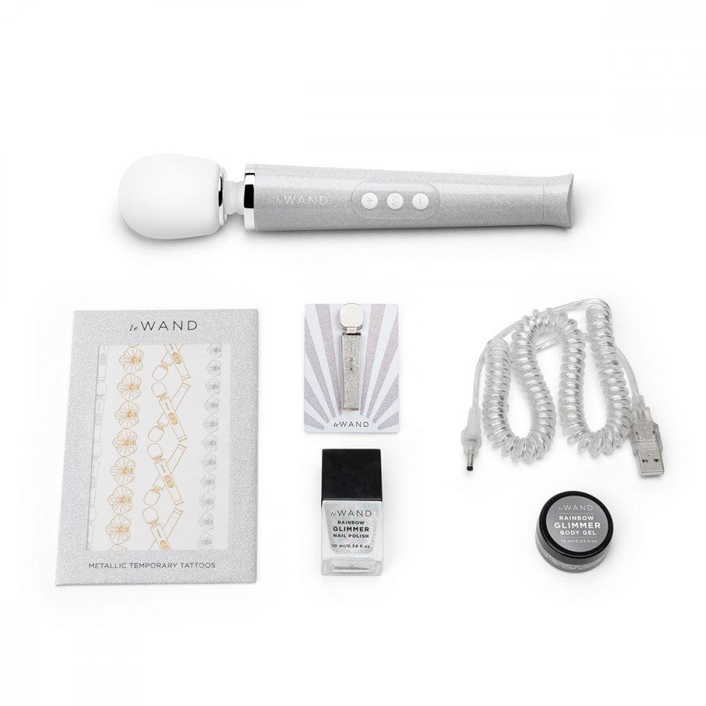 Le Wand Petite Wand Vibe - All That Glimmers Edition White - Rolik®