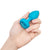 B-Vibe™ Vibrating Jewel Plug Small/Medium Blue - Rolik®