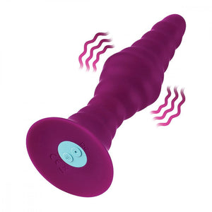 FemmeFunn Pyra Vibrating Plug Fuchsia - Rolik®