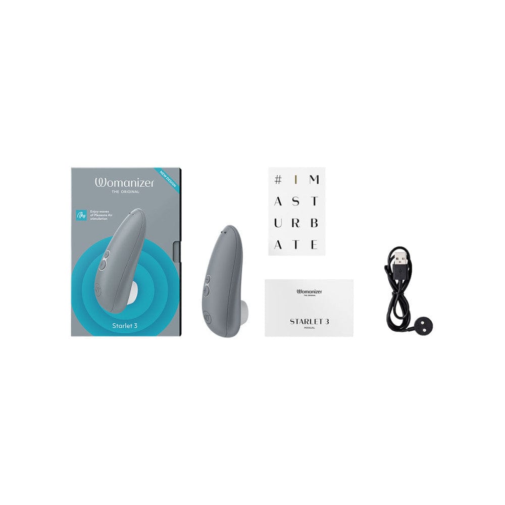 Womanizer Starlet 3 Contact-Free Clitoral Massager Gray - Rolik®