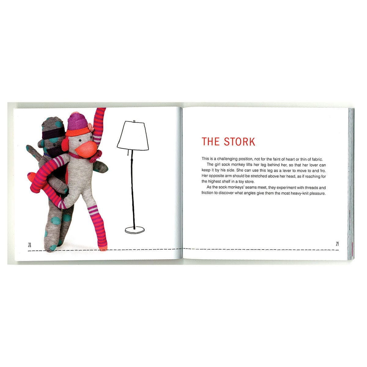 Sock Monkey Kama Sutra: Tantric Sex Positions for Your Naughty Little Monkey by Adams Media - rolik