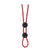 Blush Novelties® Stay Hard Silicone Double Loop Adjustable C-Ring Red - Rolik®