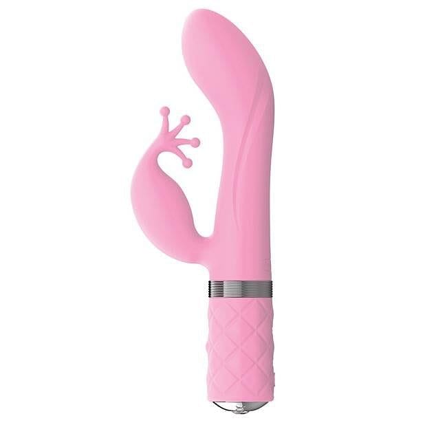 BMS Pillow Talk® Kinky Dual Motor Vibe Pink - Rolik®