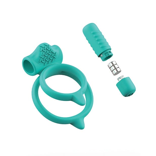 B Swish Bcharmed Basic Plus Vibrating C-Ring Seafoam Green - Rolik®