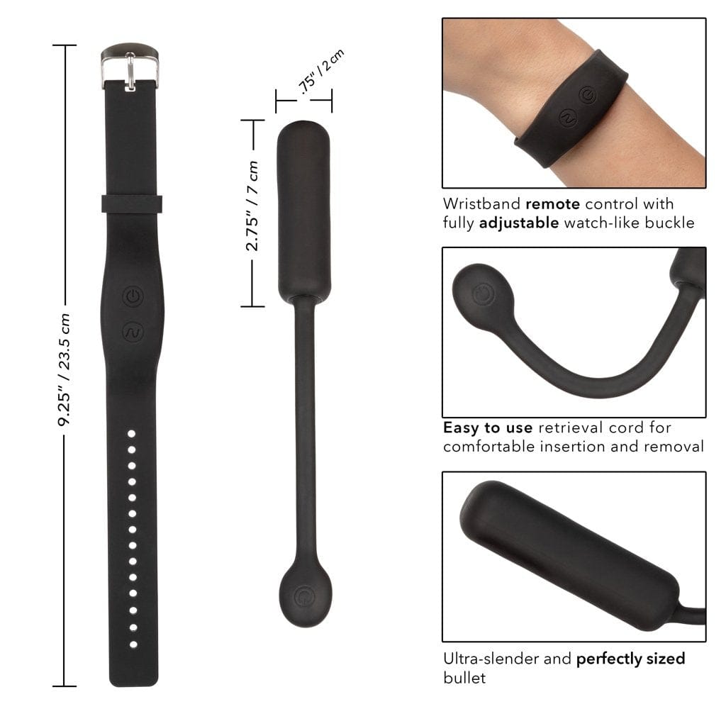CalExotics® Wristband Remote Petite Bullet Vibe - Rolik®