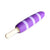 XR Brands Fizzin 10X Popsicle Silicone Rechargeable Vibe Purple - Rolik®