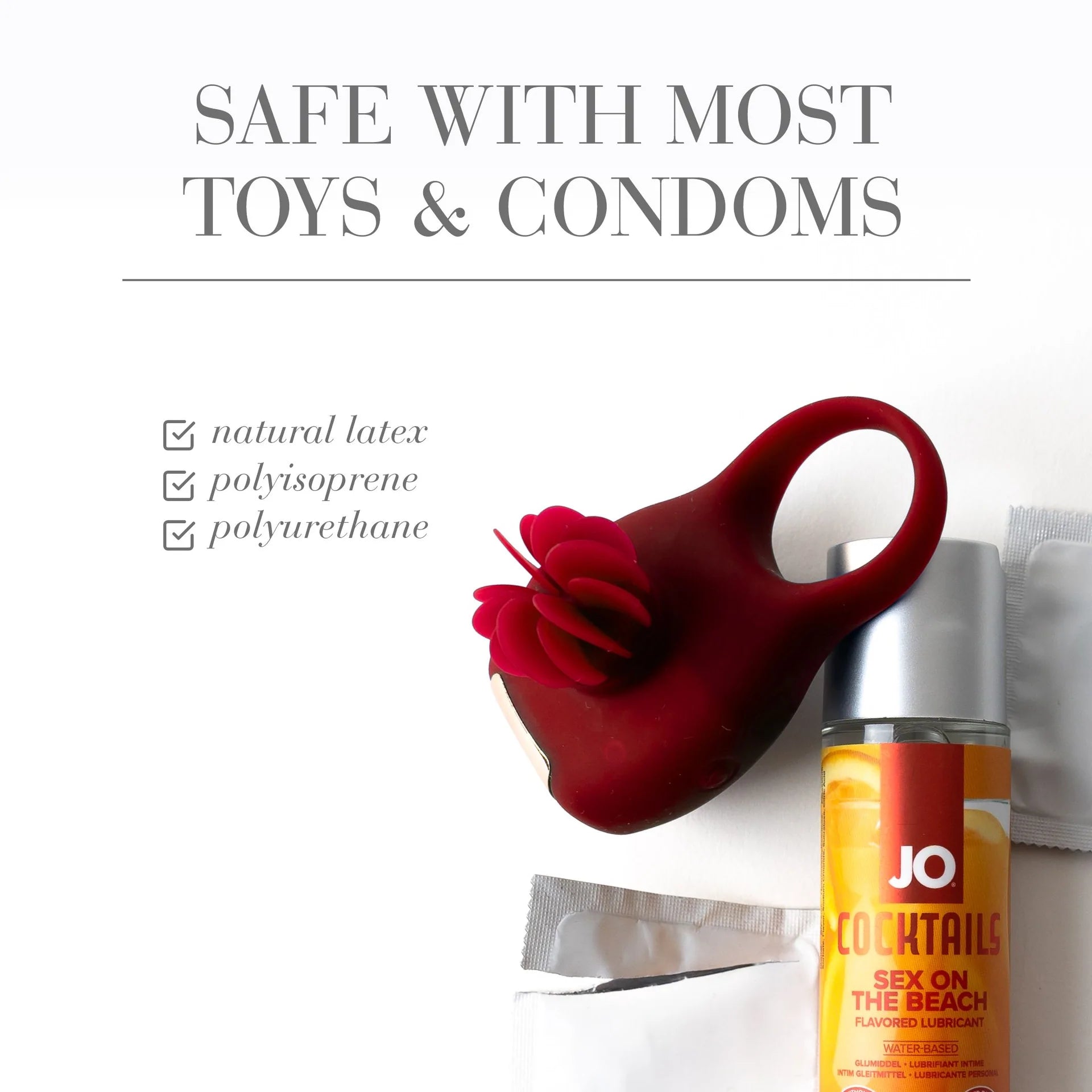 JO® Cocktails Flavored Water-Based Lube Sex on the Beach - Rolik®