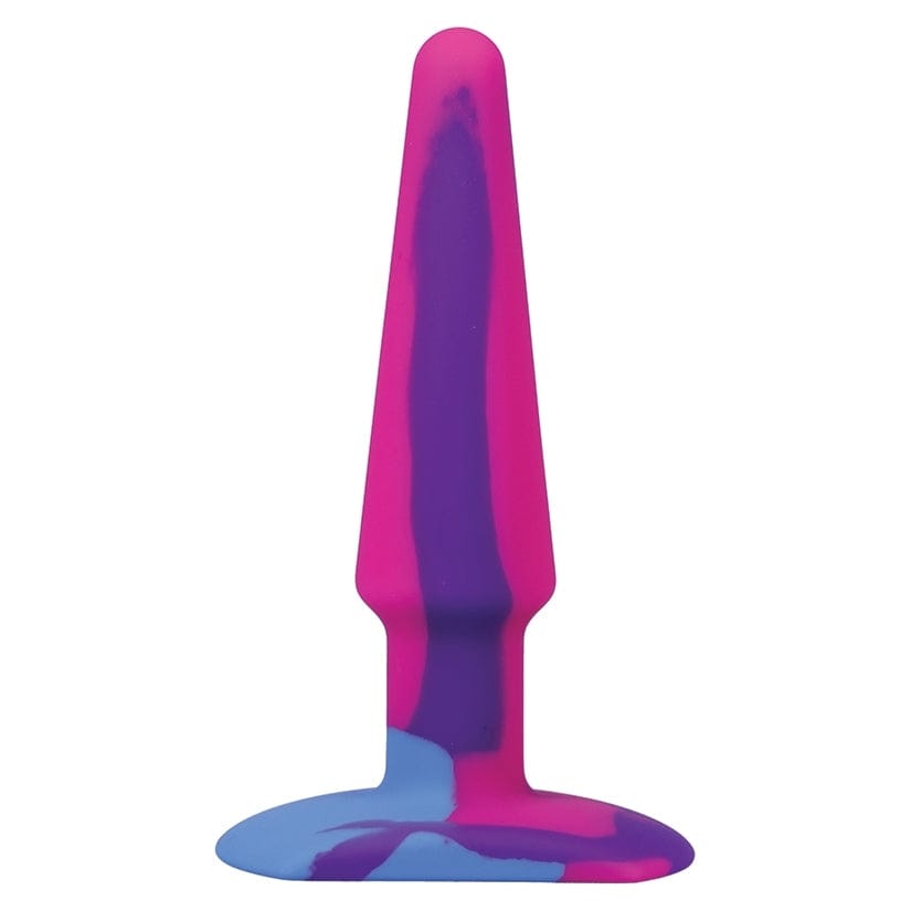Doc Johnson® A-Play Groovy 5&quot; Silicone Anal Plug Berry - Rolik®