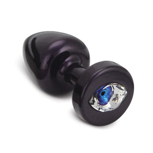 Diogol Anni R Cat's Eye Crystal Butt Plug Black - Rolik®