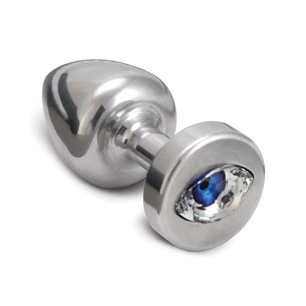Diogol Anni R Cat's Eye Crystal Butt Plug Silver - Rolik®