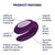 Satisfyer Double Joy Partner Smart Vibe Purple - Rolik®