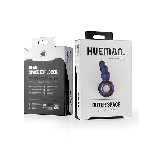 Hueman Outer Space Vibrating Anal Plug - Rolik®