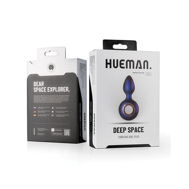 Hueman Deep Space Remote Vibrating Anal Plug - Rolik®