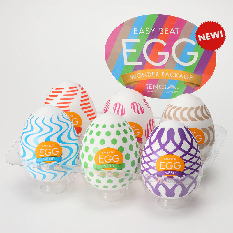Tenga® Egg Disposable Masturbator 6 Packs - Rolik®