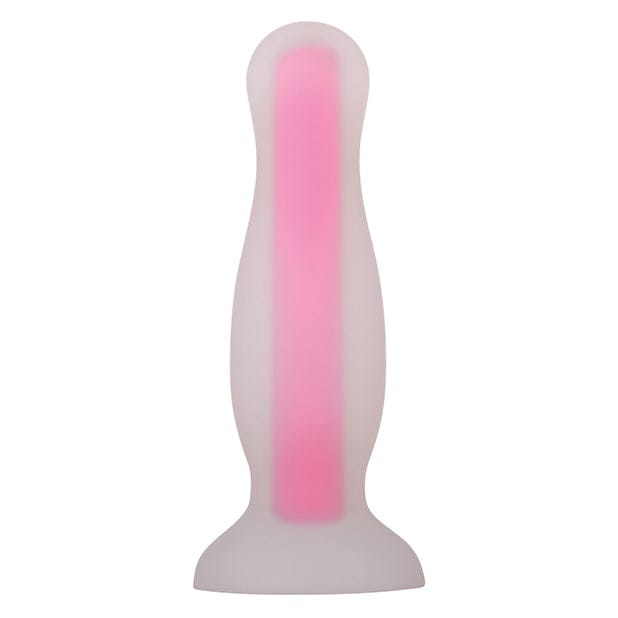 Evolved Novelties Luminous Small Pink Glow-in-the-Dark Plug - Rolik®