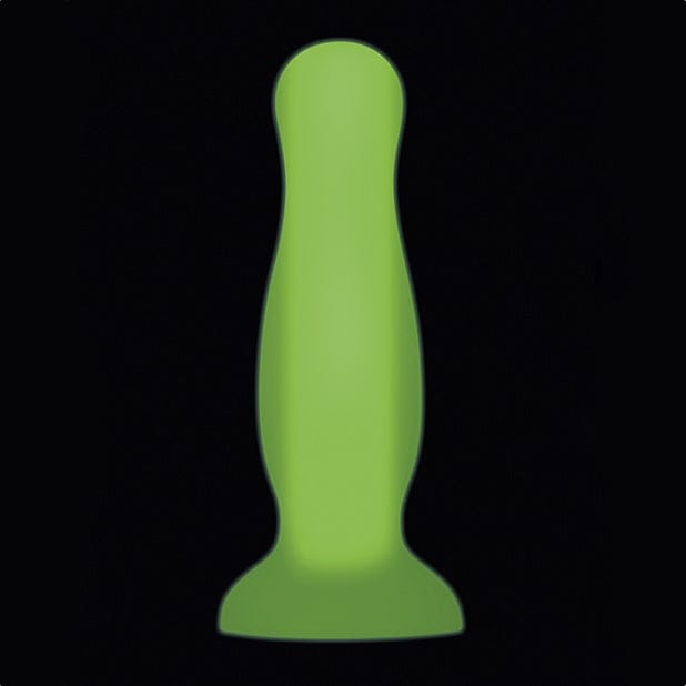 Evolved Novelties Luminous Large Green Glow-in-the-Dark Anal Plug - Rolik®