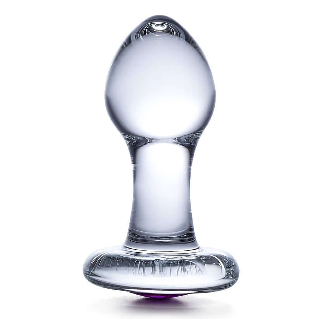 Gläs 3.5" Bling Bling Glass Butt Plug - Rolik®
