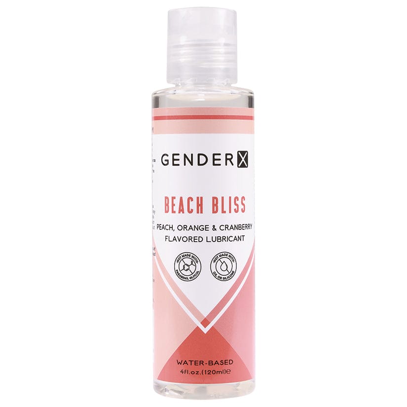 Gender X Flavored Water-Based Lube Beach Bliss 4oz - Rolik®
