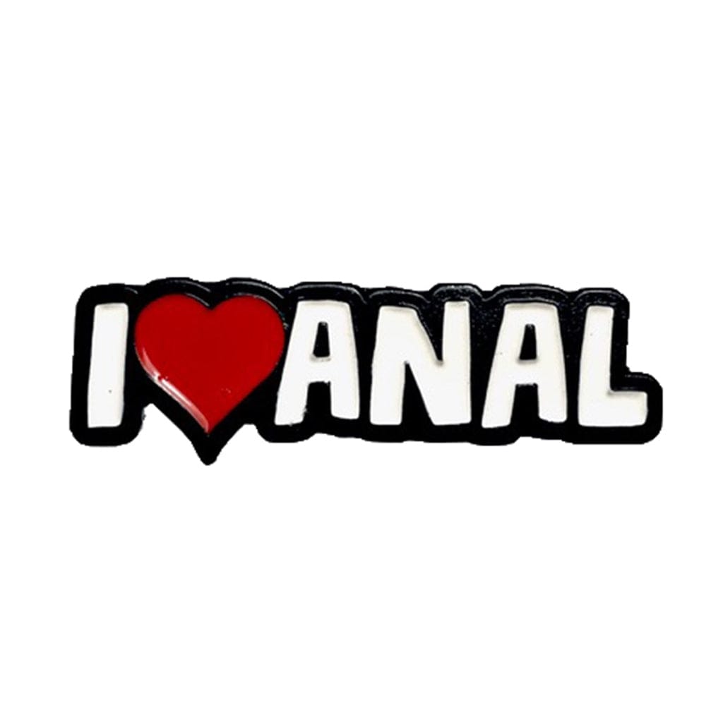 I Heart Anal Enamel Pin - Geeky and Kinky - Rolik