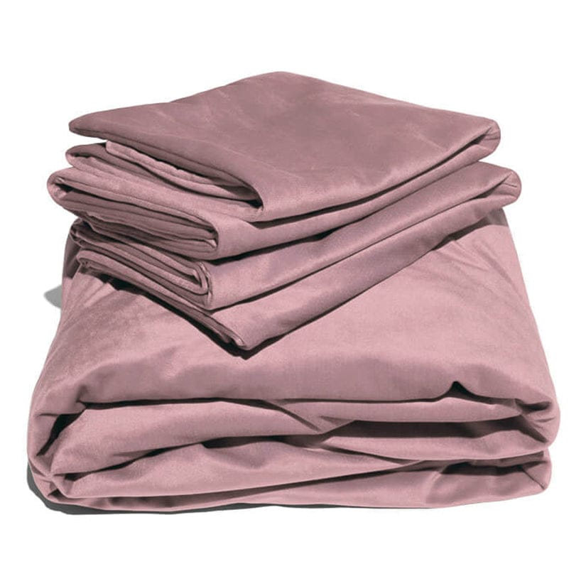 Liberator® Liquid Velvet Sheet & Pillow Covers Rose - Rolik®