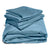 Liberator® Liquid Velvet Sheet & Pillow Covers Cyan Blue - Rolik®