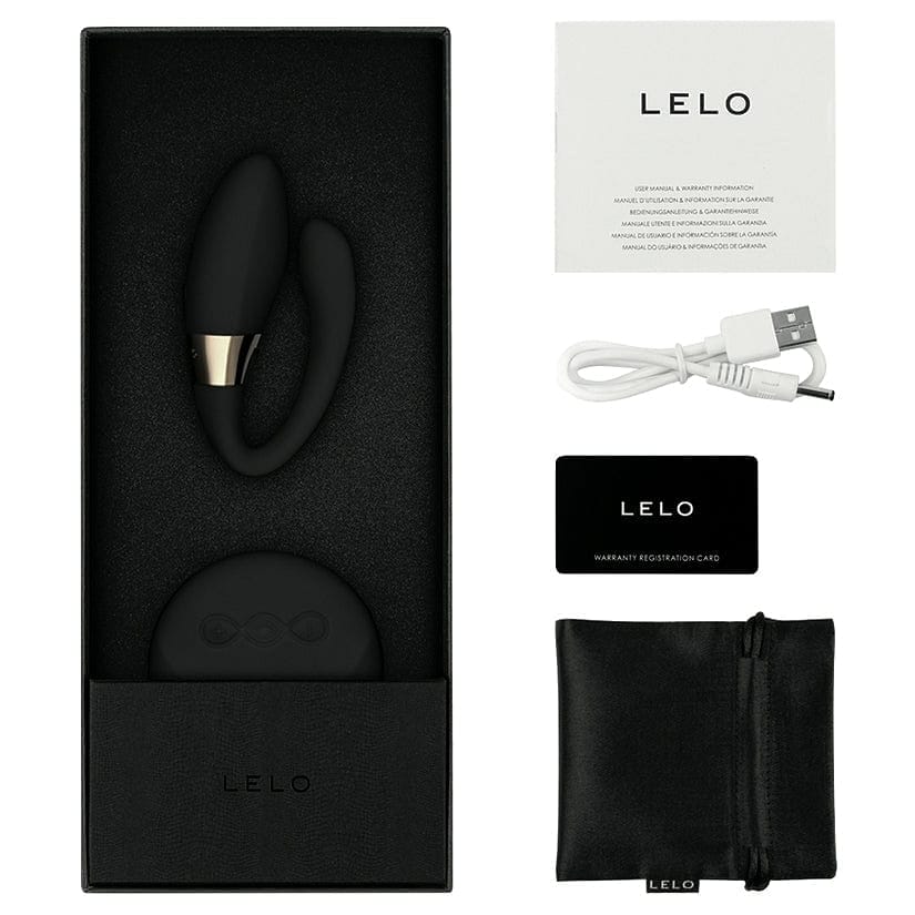 LELO Tiani™ Duo Dual-Action Couples' Massager Package Contents - Rolik®