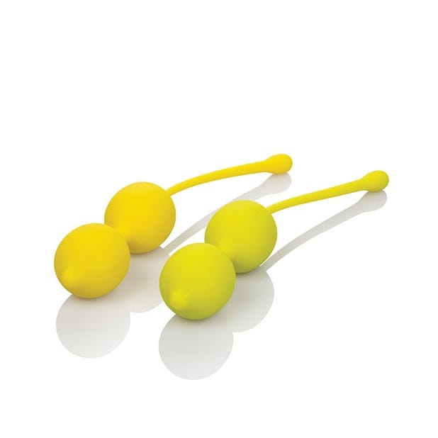 CalExotics® Lemon 2-Piece Kegel Training Set - Rolik®