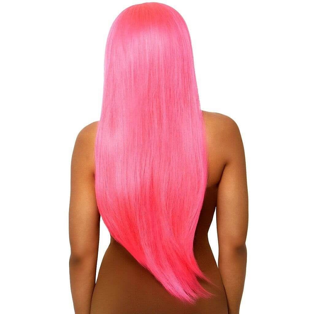Leg Avenue® 33" Long Straight Wig Pink - Rolik®