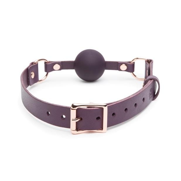 Lovehoney® Fifty Shades Cherished Collection Leather Ball Gag - Rolik®