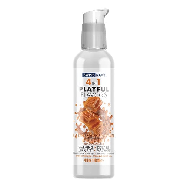Swiss Navy® 4-in-1 Playful Flavors Warming Lube Salted Caramel - Rolik®