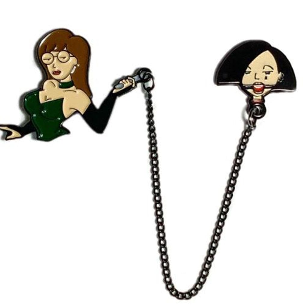 Misstress D and Submissive J Duo Enamel Pin - Geeky and Kinky - Rolik