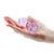 NS Novelties Crystal Flower Glass Anal Plug Purple - Rolik®