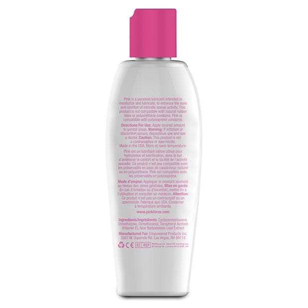 Pink® Silicone Lubricant Label - Rolik®