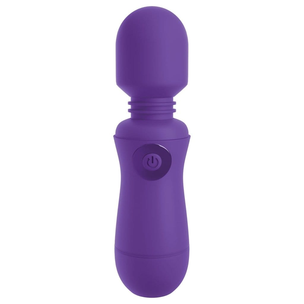 Pipedream® OMG! Wands #Enjoy Rechargeable Vibrating Wand Purple - Rolik®