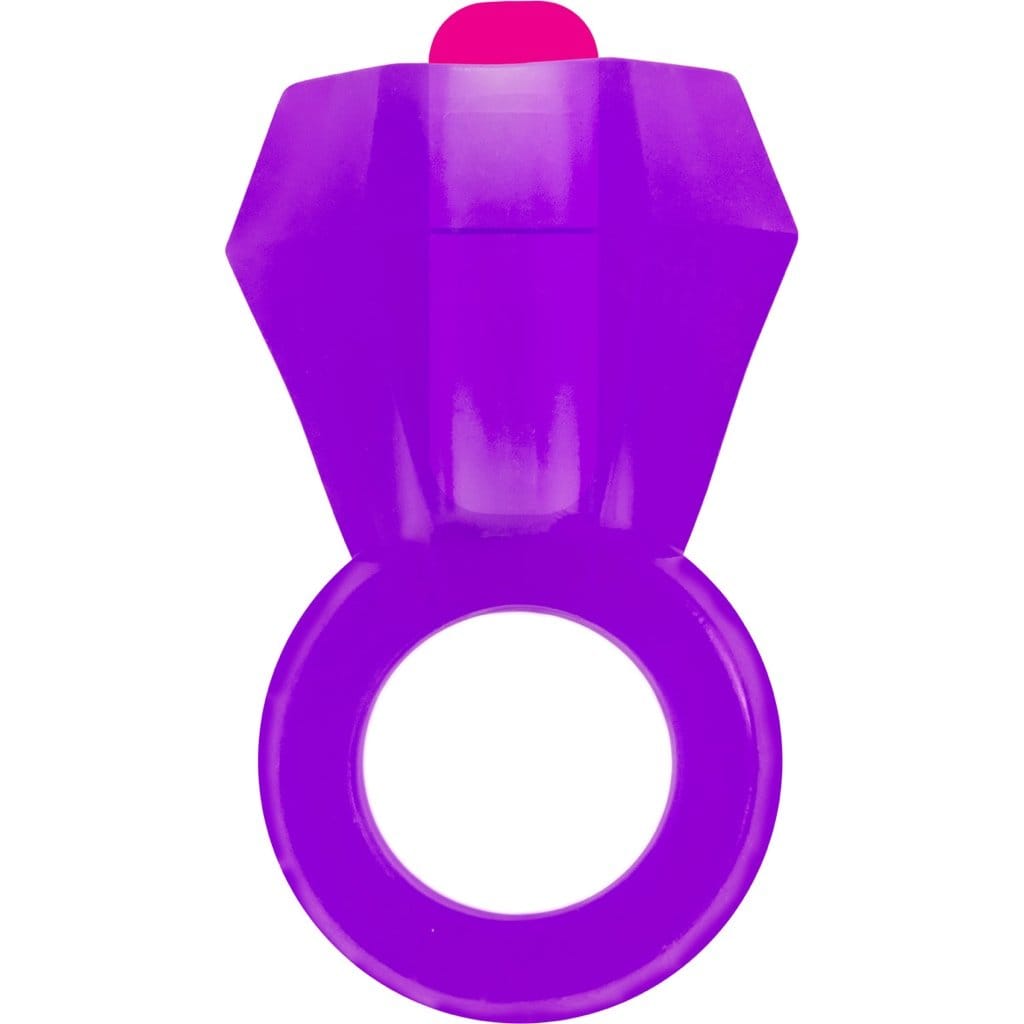 Rock Candy Toys® Bling Pop™ Vibrating C-Ring Purple - Rolik®