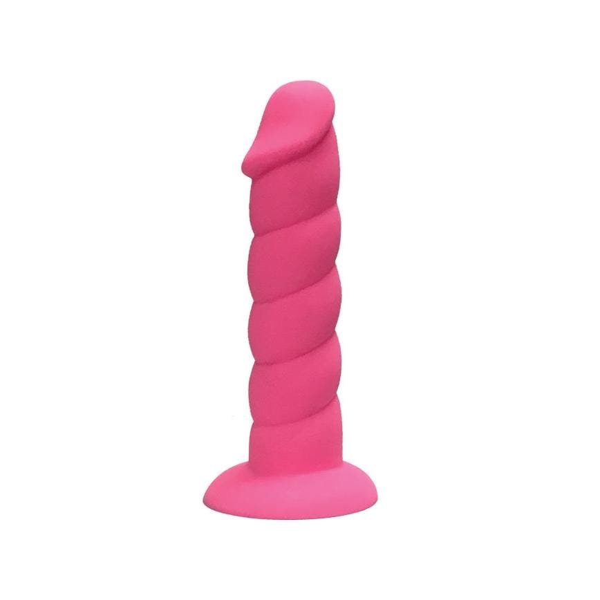 Rock Candy Toys® Sugar Daddy® 8&quot; Silicone Dildo Pink - Rolik®